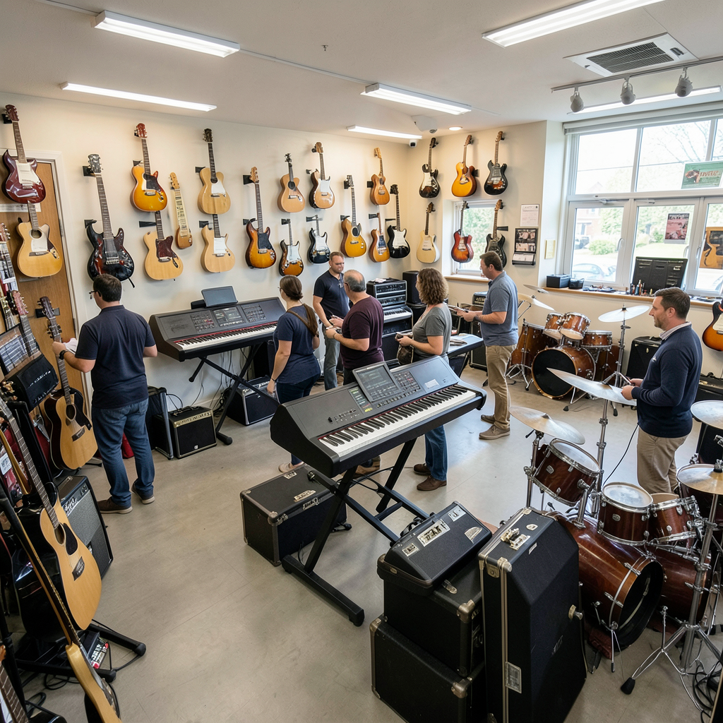 Ev-Entz Music in Newport celebrates 20 years serving South Wales musicians